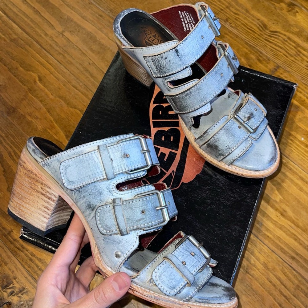 Freebird Leather Sandals/Heels!